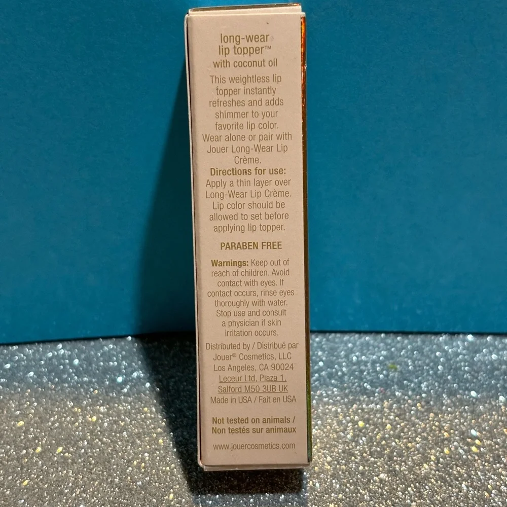 BNIB! JOUER Long Wear Lip Topper in Champagne Gold 🍾🥂